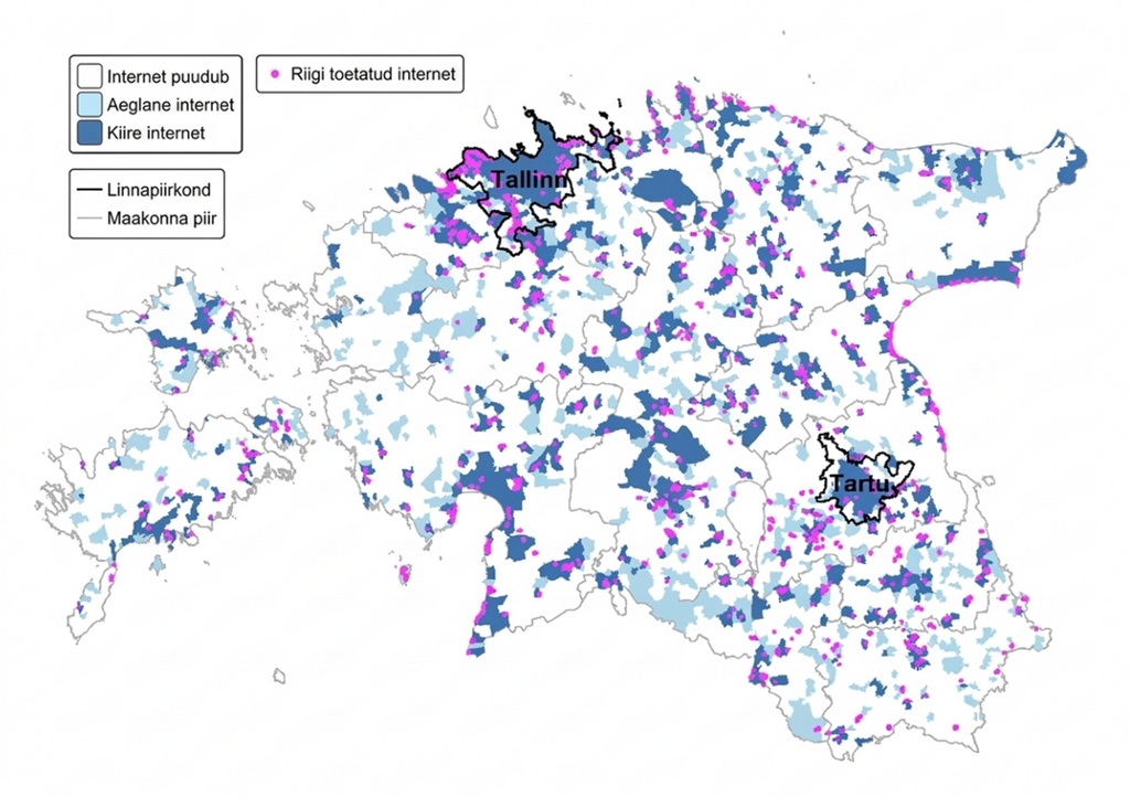 High-speed broadband and wealthy IT workers arrive in an area hand in hand